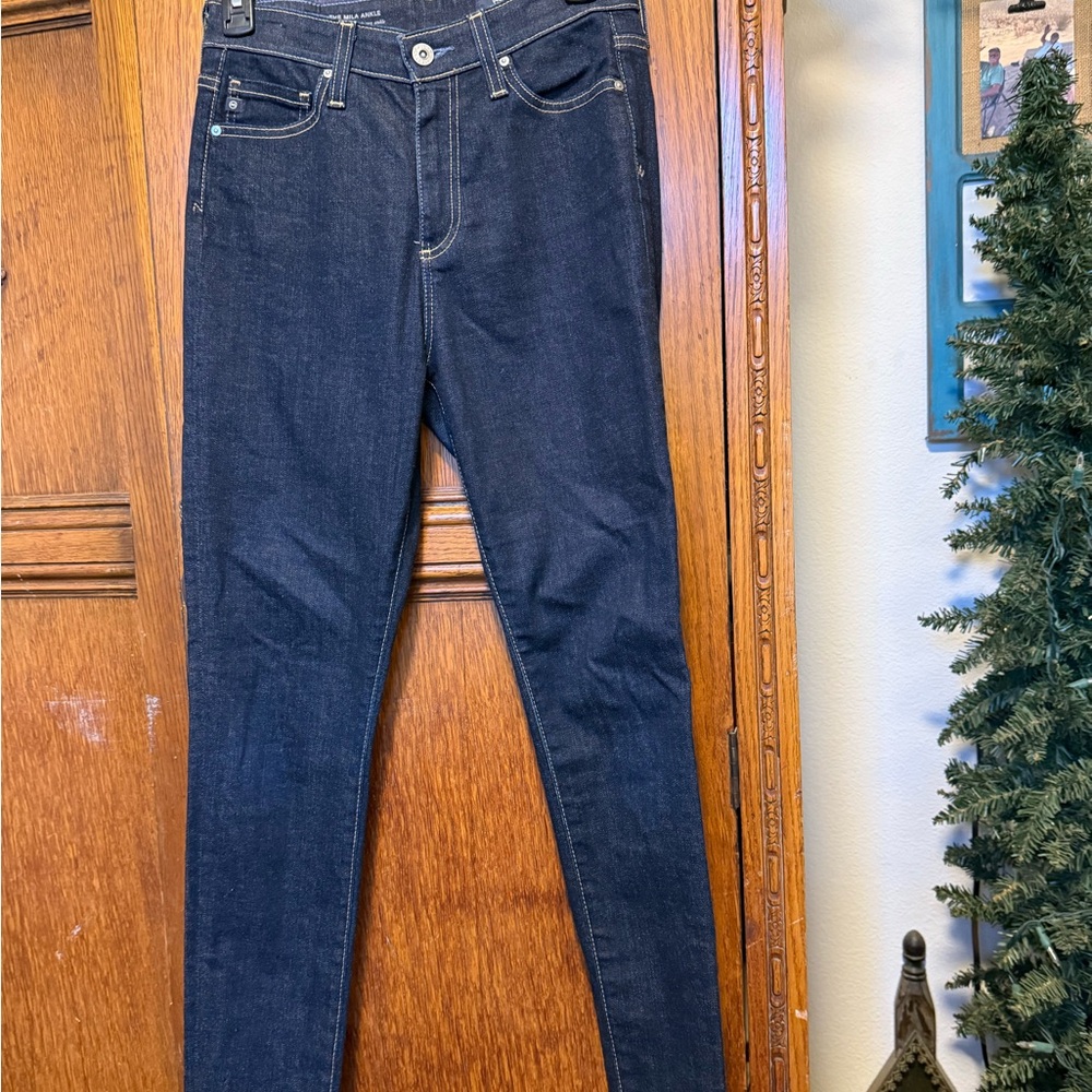 Loft Dark Blue Skinny Jeans